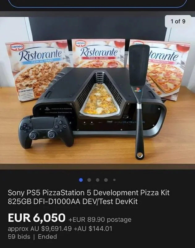 یک دستگاه PS5 Dev Kit در بازار آزاد به فروش رفت